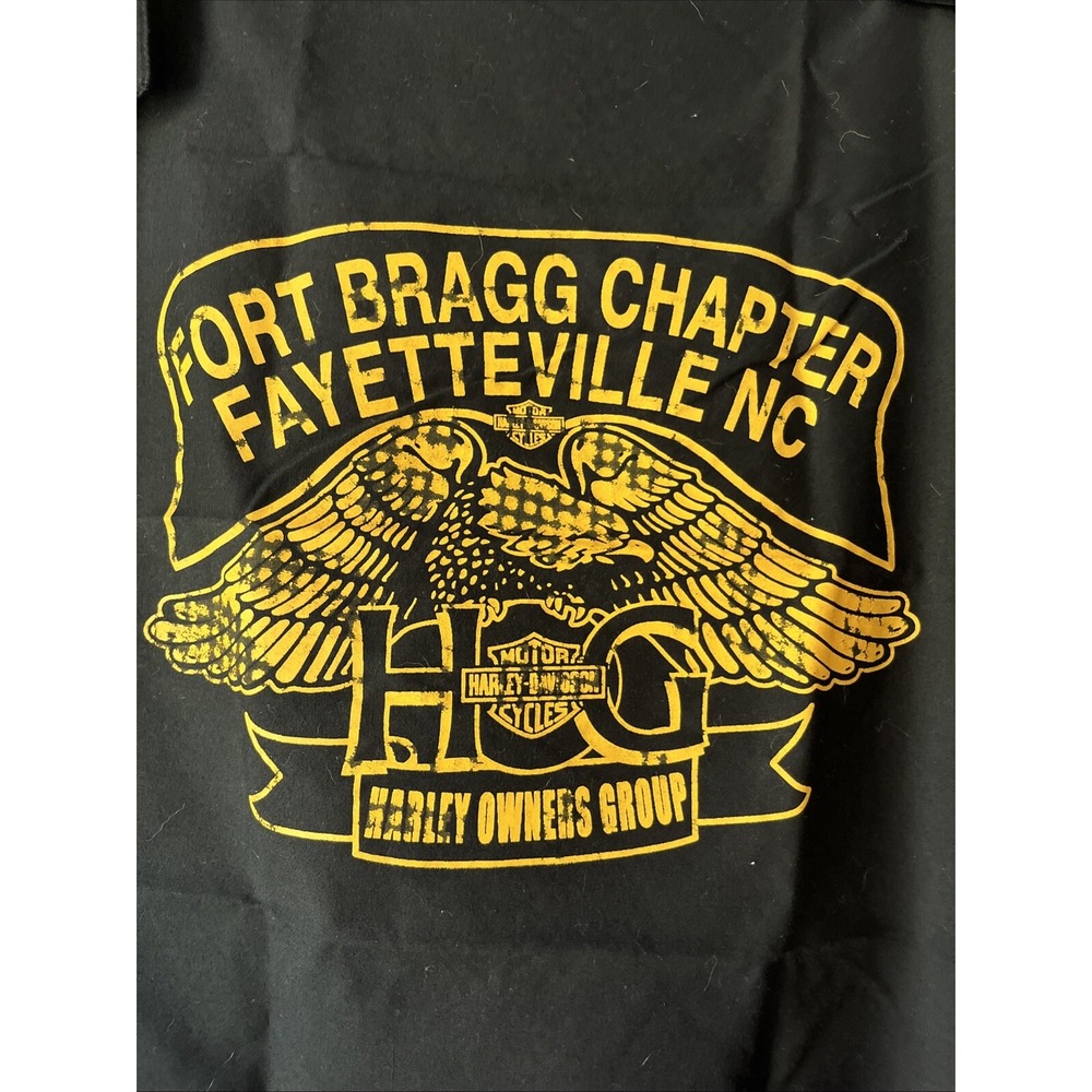 Harley Davidson Owners Group Handkerchief‎ Bandana Fort Bragg Fayetteville NC